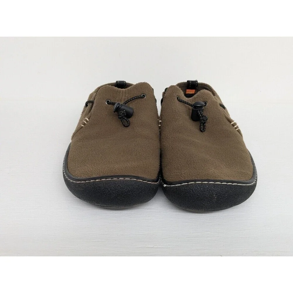 Terrasoles Shoes Mens Size 11 Brown Clog Bungee Toggle Comfort - Picture 3 of 8
